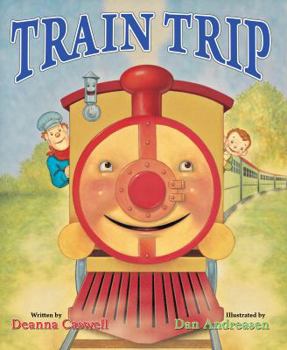 Hardcover Train Trip Book