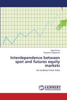 Paperback Interdependence between spot and futures equity markets Book