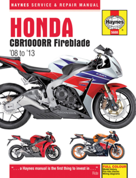 Paperback Honda Cbr1000rr Fireblade '08 to '13 Book