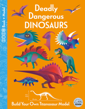 Hardcover Deadly Dangerous Dinosaurs Book