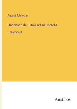 Paperback Handbuch der Litauischen Sprache: I. Grammatik [German] Book
