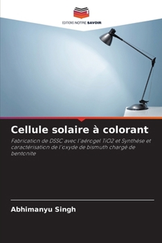 Paperback Cellule solaire à colorant [French] Book