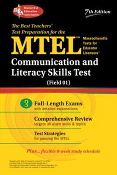 Paperback MTEL Communication and Literacy Skills Test: (Field 01) Book