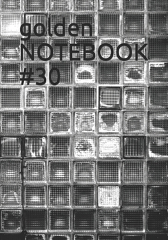 Paperback golden NOTEBOOK #30 Book