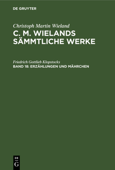 Hardcover Erzählungen Und Mährchen [German] Book