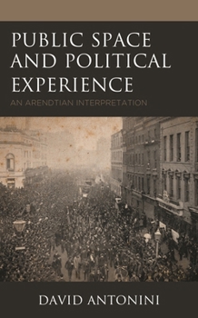 Hardcover Public Space and Political Experience: An Arendtian Interpretation Book