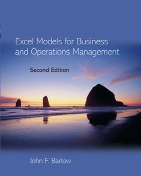 Paperback Excel Models for Business and Operations Management Book