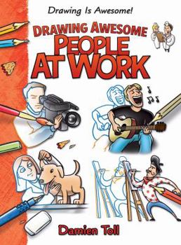 Paperback Drawing Awesome People at Work Book