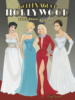 Paperback Golden Age of Hollywood Paper Dolls Book