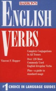 Paperback English Verbs Book