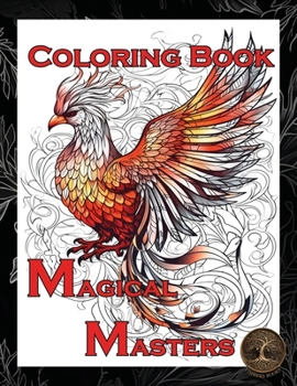 Paperback Magical Masters: A Coloring Book