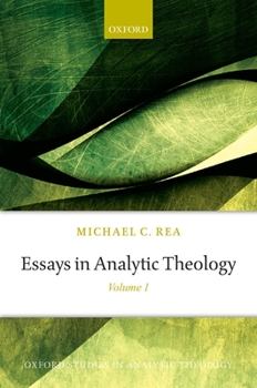 Hardcover Essays Analytic Theology V1 OSAT C Book