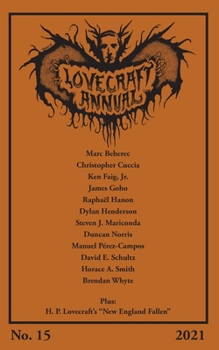 Paperback Lovecraft Annual No. 15 (2021) Book