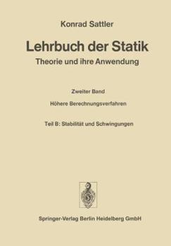 Paperback Lehrbuch Der Statik [German] Book