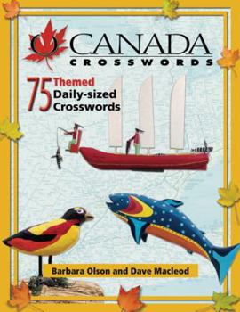 Paperback O Canada Crosswords Book 9 Book