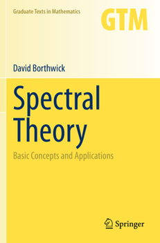 Paperback Spectral Theory: Basic Concepts and Applications Book