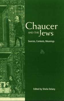 Paperback Chaucer and the Jews Book