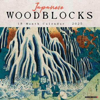 Calendar Japanese Woodblocks 2025 12 X 12 Wall Calendar Book