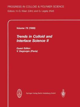 Paperback Trends in Colloid and Interface Science II Book
