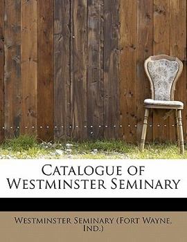 Paperback Catalogue of Westminster Seminary Book