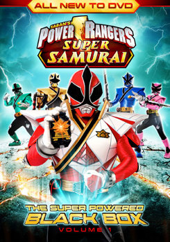 DVD Power Rangers Super Samurai: Super Powered Black Box Volume 1 Book