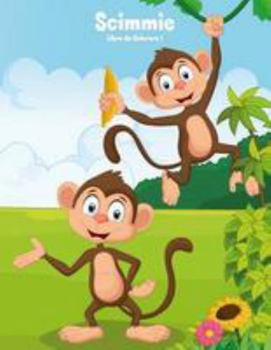 Paperback Scimmie Libro da Colorare 1 [Italian] Book