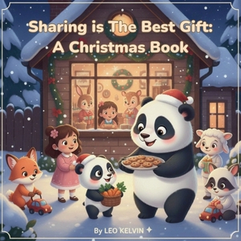 Paperback Sharing Is The Best Gift: A Panda Christmas Book Age 3-5 Years Book