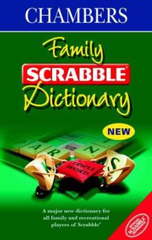 Hardcover Chambers Family Scrabble Dictionary Book