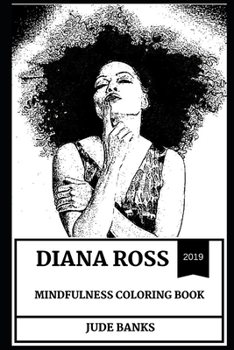 Paperback Diana Ross Mindfulness Coloring Book