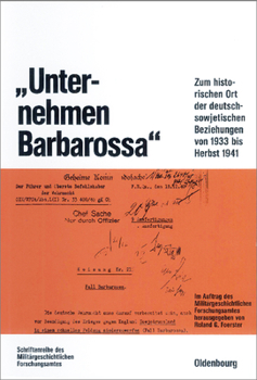 Hardcover "Unternehmen Barbarossa" [German] Book
