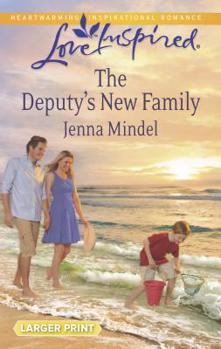 Mass Market Paperback The Deputy's New Family [Large Print] Book