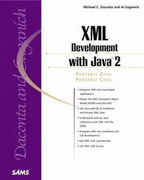Paperback Xml Development With Java 2 (Other Programming) Book
