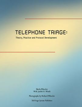 Paperback Telephone Triage: Theory, Practice and Protocol Development Book