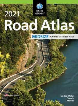 Paperback Rand McNally 2021 Midsize Road Atlas Book