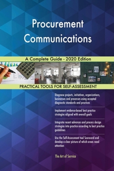 Paperback Procurement Communications A Complete Guide - 2020 Edition Book
