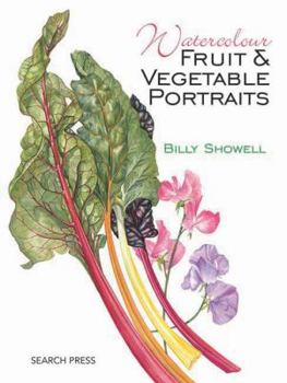 Hardcover Watercolour Fruit & Vegetable Portraits Book