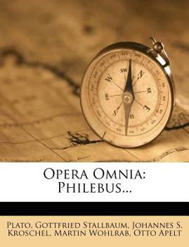 Paperback Opera Omnia: Philebus... [Latin] Book