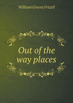 Paperback Out of the way places Book