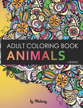 Paperback Animals - Adult Coloring Book