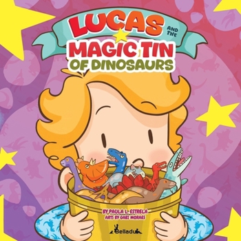 Paperback Lucas and the Magic Tin of Dinosaurs Book