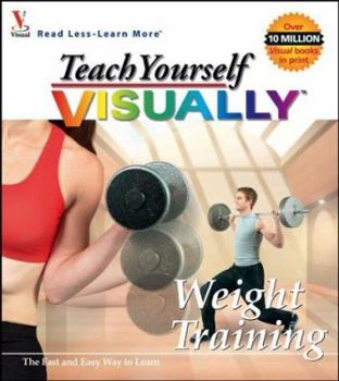Paperback Teach Yourself Visually Weight Training Book