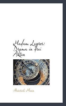 Paperback Madam Legros: Drama in Drei Akten Book