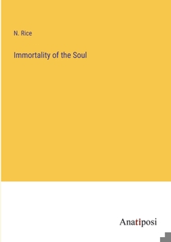 Paperback Immortality of the Soul Book