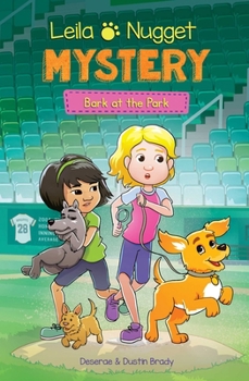 Hardcover Leila & Nugget Mystery: Bark at the Park Volume 3 Book