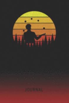 Journal: Blank Juggling Personal Writing Diary | Old School Retro Vintage Sunset 80s Cover | Daily Journalism Diaries for Journalists & Writers | ... Set Goals & Write about your Life & Interests