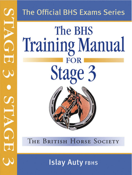 Paperback BHS Training Manual for Stage 3 Book