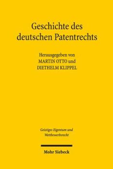 Paperback Geschichte Des Deutschen Patentrechts [German] Book