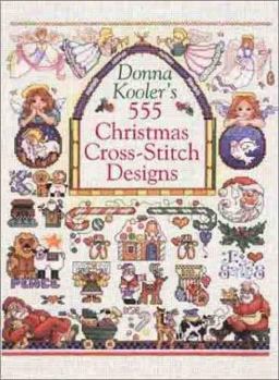 Paperback Donna Kooler's 555 Christmas Cross-Stitch Designs Book