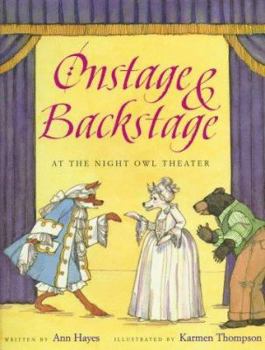 Hardcover Onstage & Backstage: At the Night Owl Theater Book