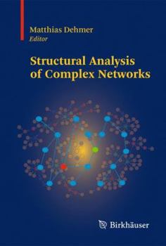 Hardcover Structural Analysis of Complex Networks Book